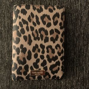 Kate Spade Leopard Print Passport Holder